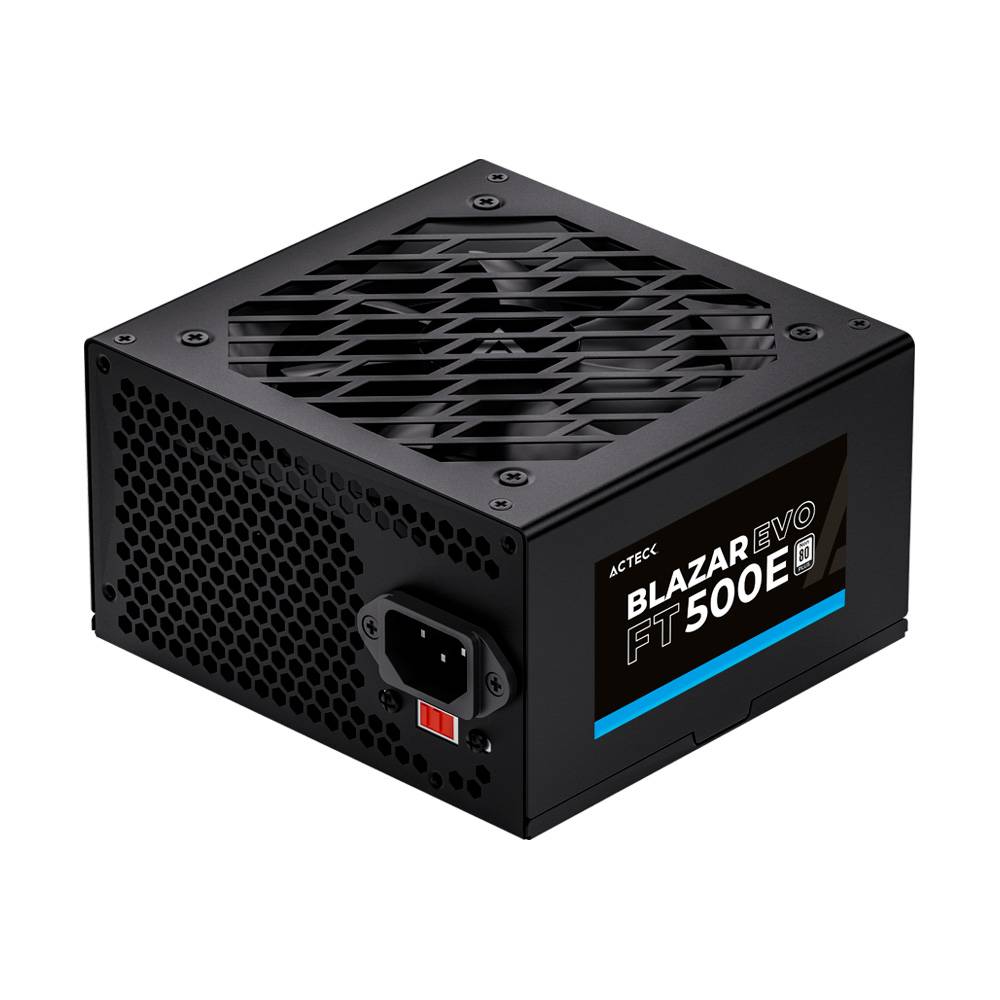 Fuente de Poder ACTECK Blazar Evo ACTECK FT500E Advanced Series 500W - Fuente de Poder ACTECK Blazar Evo ACTECK FT500E Advanced Series 500W -